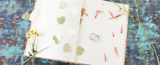 kreativer Eintrag Gästebuch Hochzeit