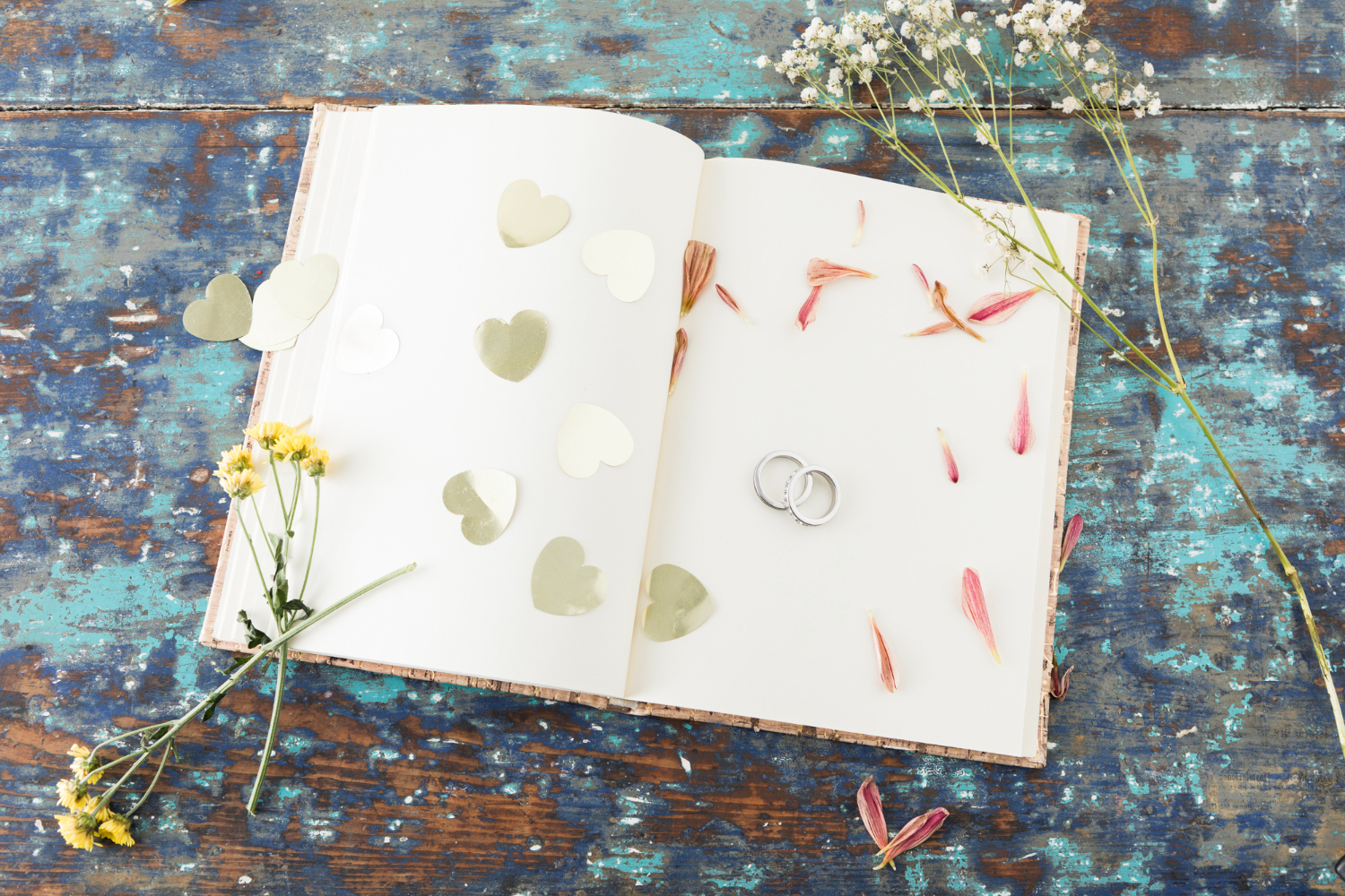 kreativer Eintrag Gästebuch Hochzeit